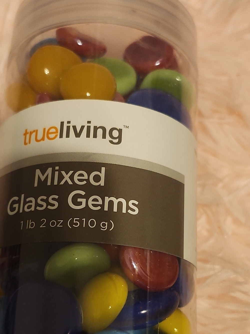 TrueLiving Mixed Glass Gems - Multicolor